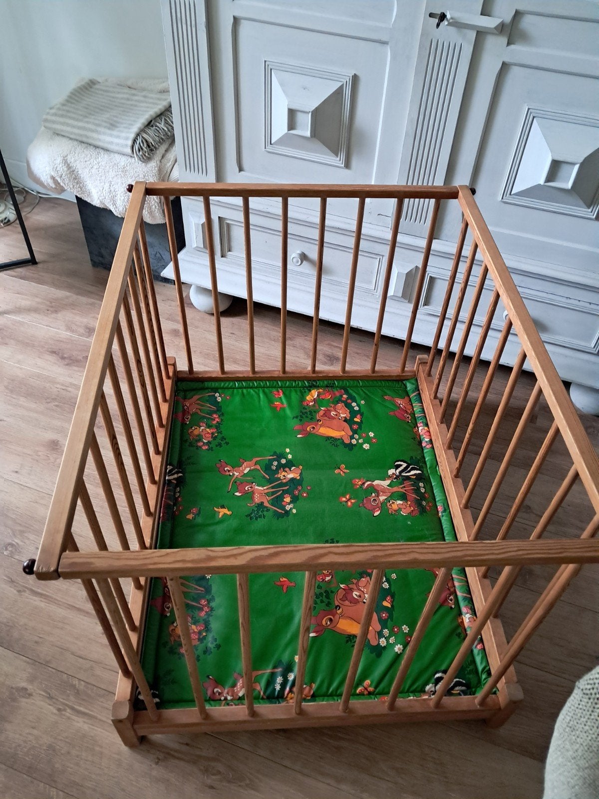 baby box, Kinderen en Baby's, Boxen, Ophalen, Gebruikt, Rechthoekig, Boxkleed