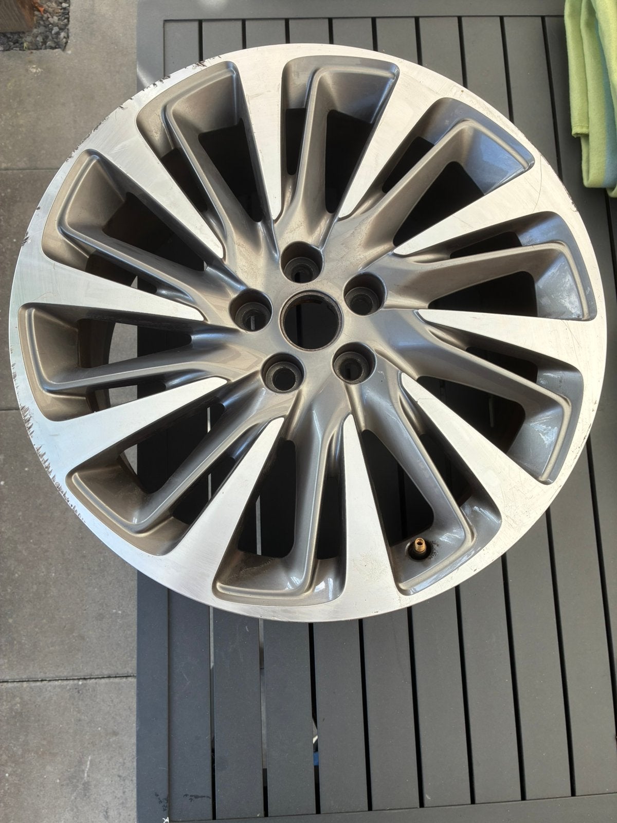 Opel Astra K velg 18" 10 dubbel spaaks bi-color, Ophalen of Verzenden, Gebruikt