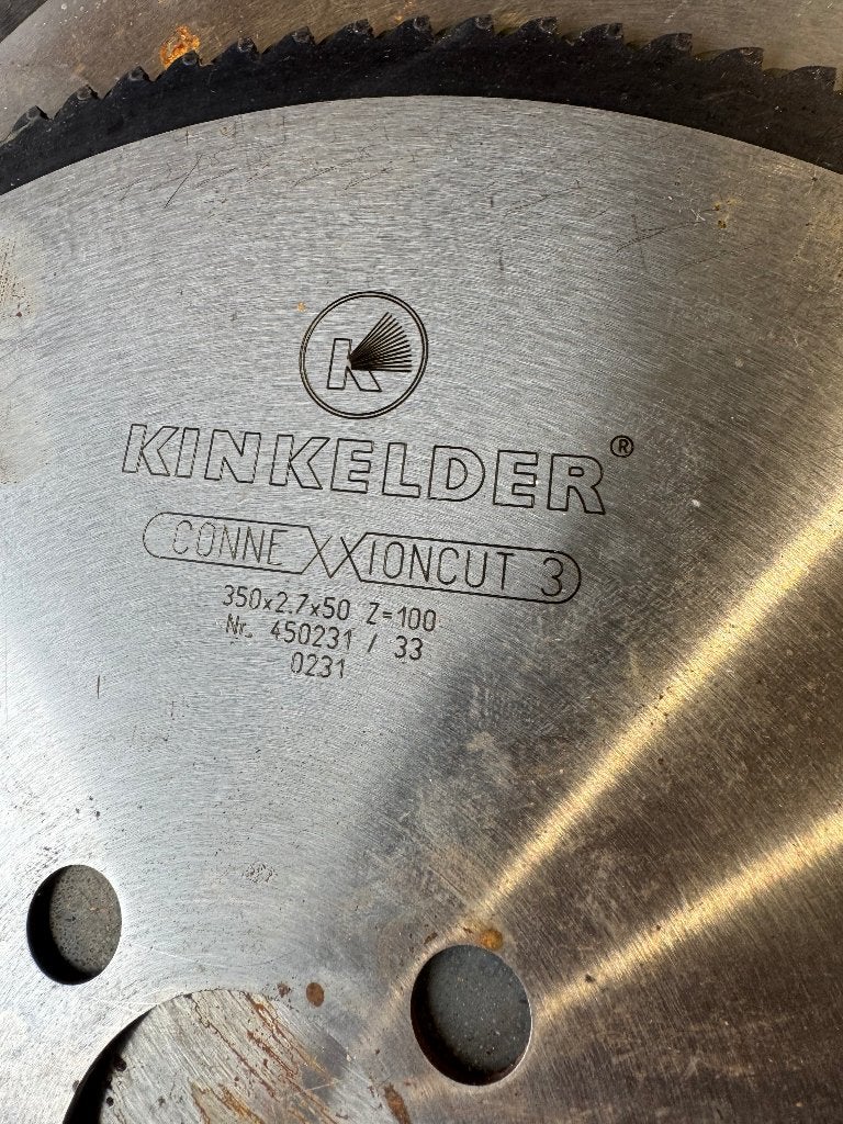 14 nieuwe Kinkelder professionele zaagbladen, Cirkelzaag, 70 mm of meer, Nieuw, Ophalen of Verzenden