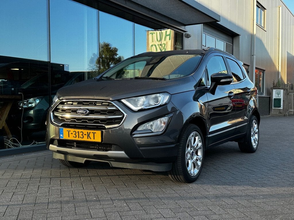 Ford EcoSport 1.0 EcoBoost Titanium|Carplay|PDC Achter|Cruis, Auto's, Ford, Voorwielaandrijving, 125 pk, Gebruikt, Euro 6