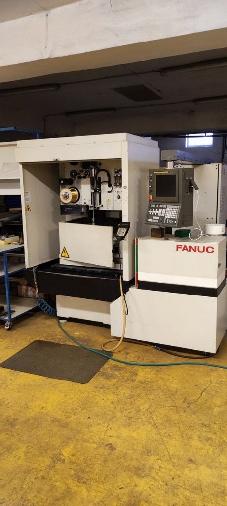 Wire EDM machine FANUC Alpha-0iC, Ophalen, Gebruikt, Metaal, Machine
