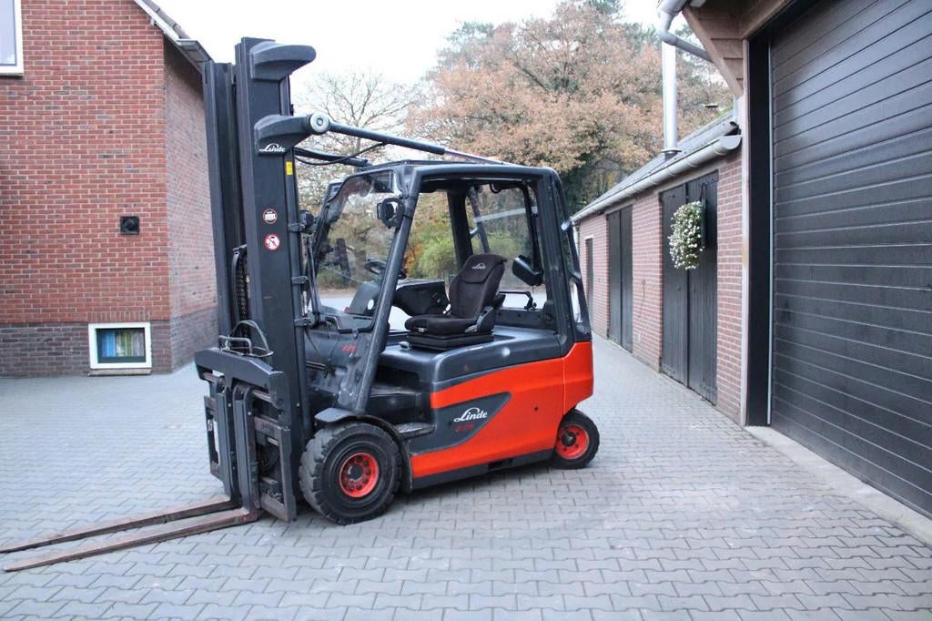 Linde E25 heftruck elektrische accu bj2020 triplex lepelvers, 2000 tot 3000 kg, Elektrisch, Heftruck, Linde