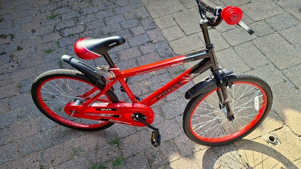 Cortego BMX Cross Jongensfiets Rood 22 Inch, Ophalen, Terugtraprem, Staal, Onbekend