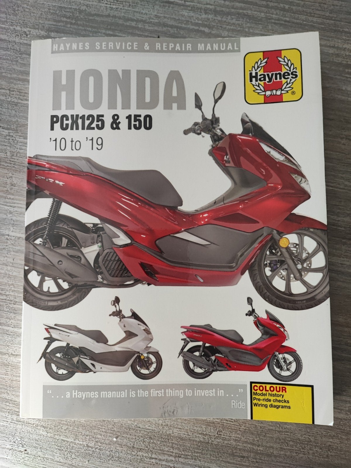 Haynes Werkplaatshandboek Honda PCX125 & 150 ('10-'19), Motoren, Ophalen of Verzenden, Honda