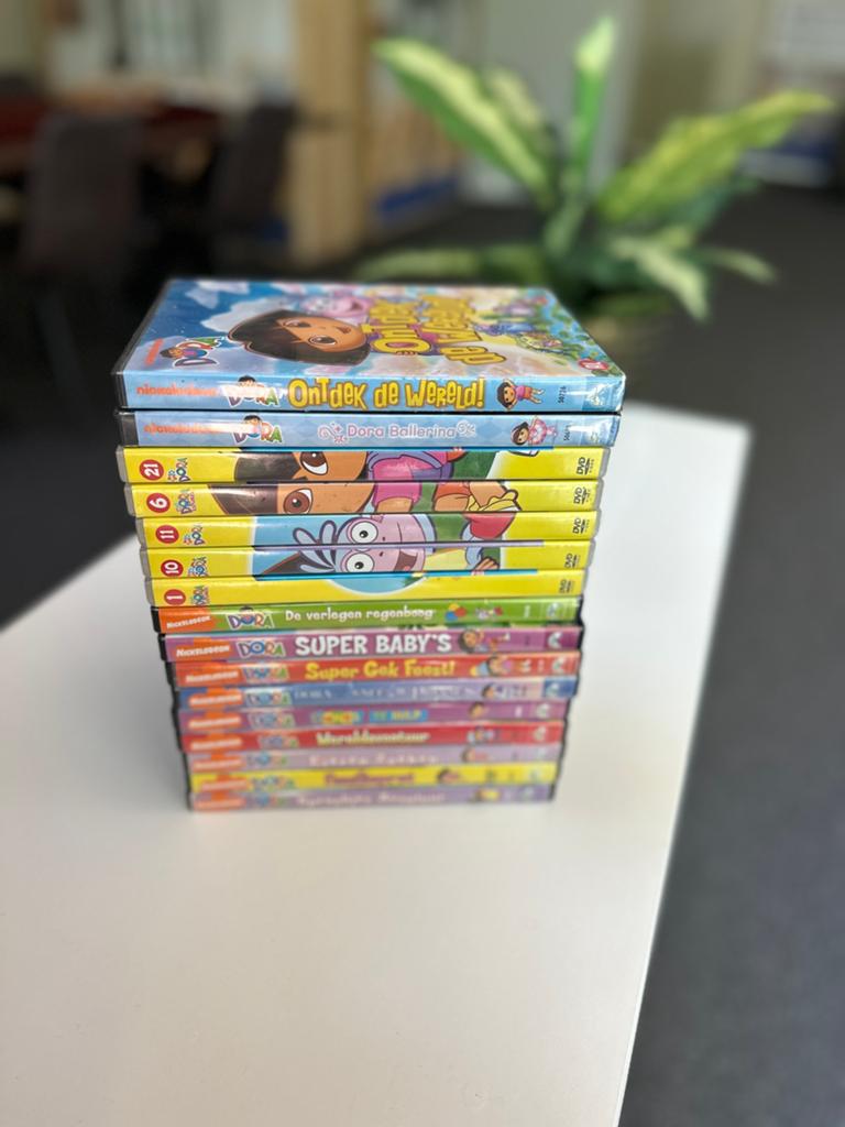 Dora DVD’s - een mooie serie, Gebruikt, Tekenfilm, Alle leeftijden, Kinderprogramma's en -films
