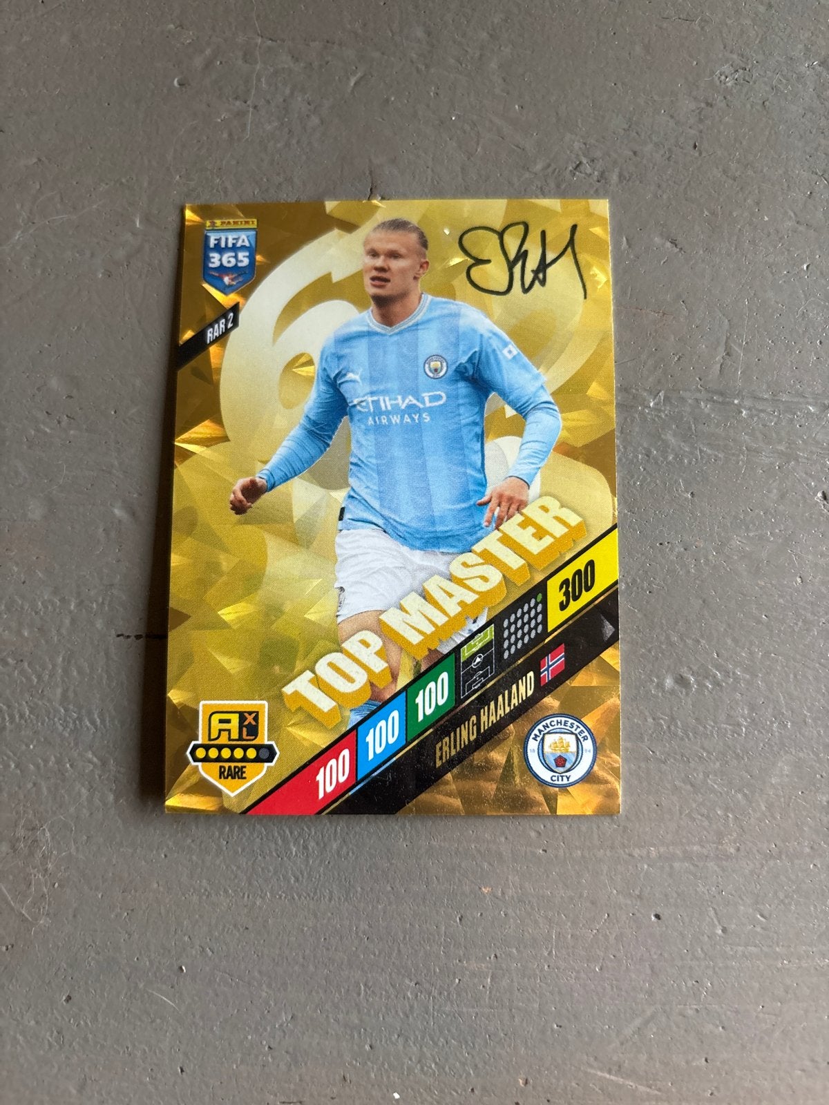 Panini FIFA 365 2024 Adrenalyn XL Erling Haaland Top Master, Verzamelen, Sportartikelen en Voetbal, Ophalen of Verzenden, Zo goed als nieuw