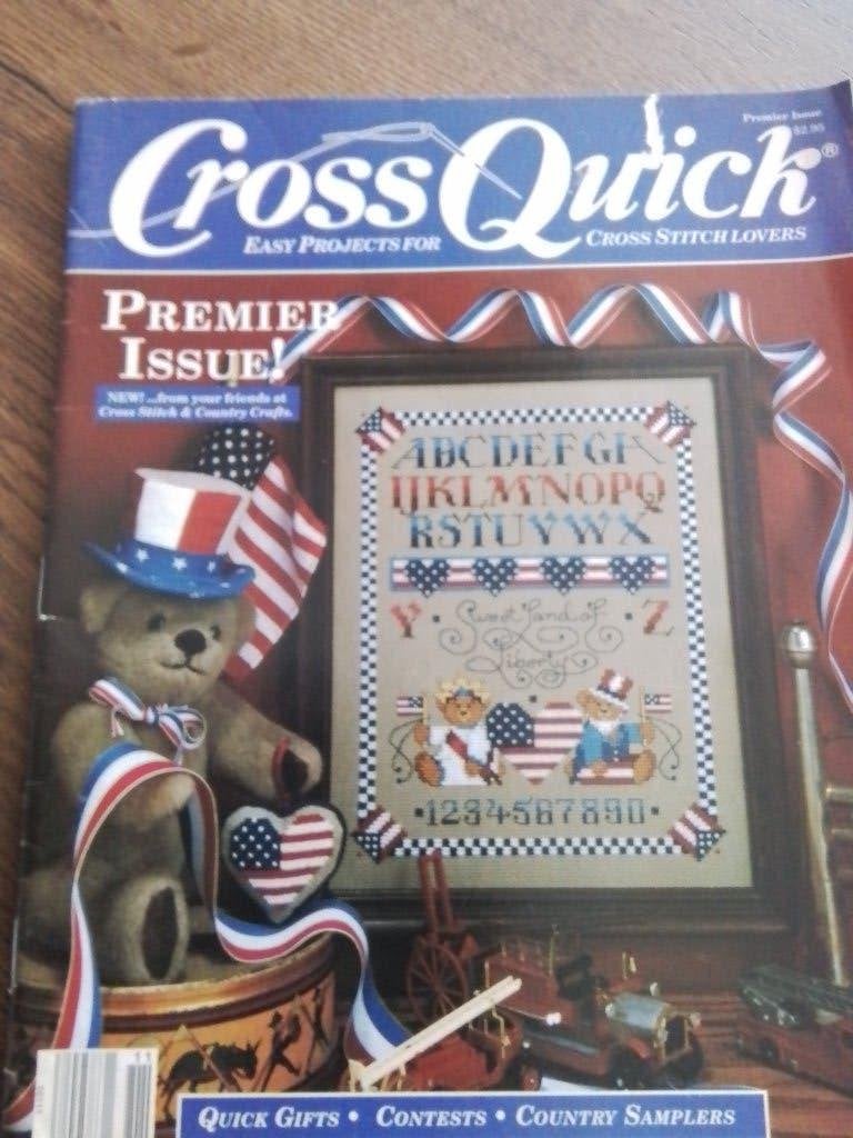 Cross quick premier issue, Hobby en Vrije tijd, Borduren en Borduurmachines, Ophalen of Verzenden, Zo goed als nieuw, Handborduren