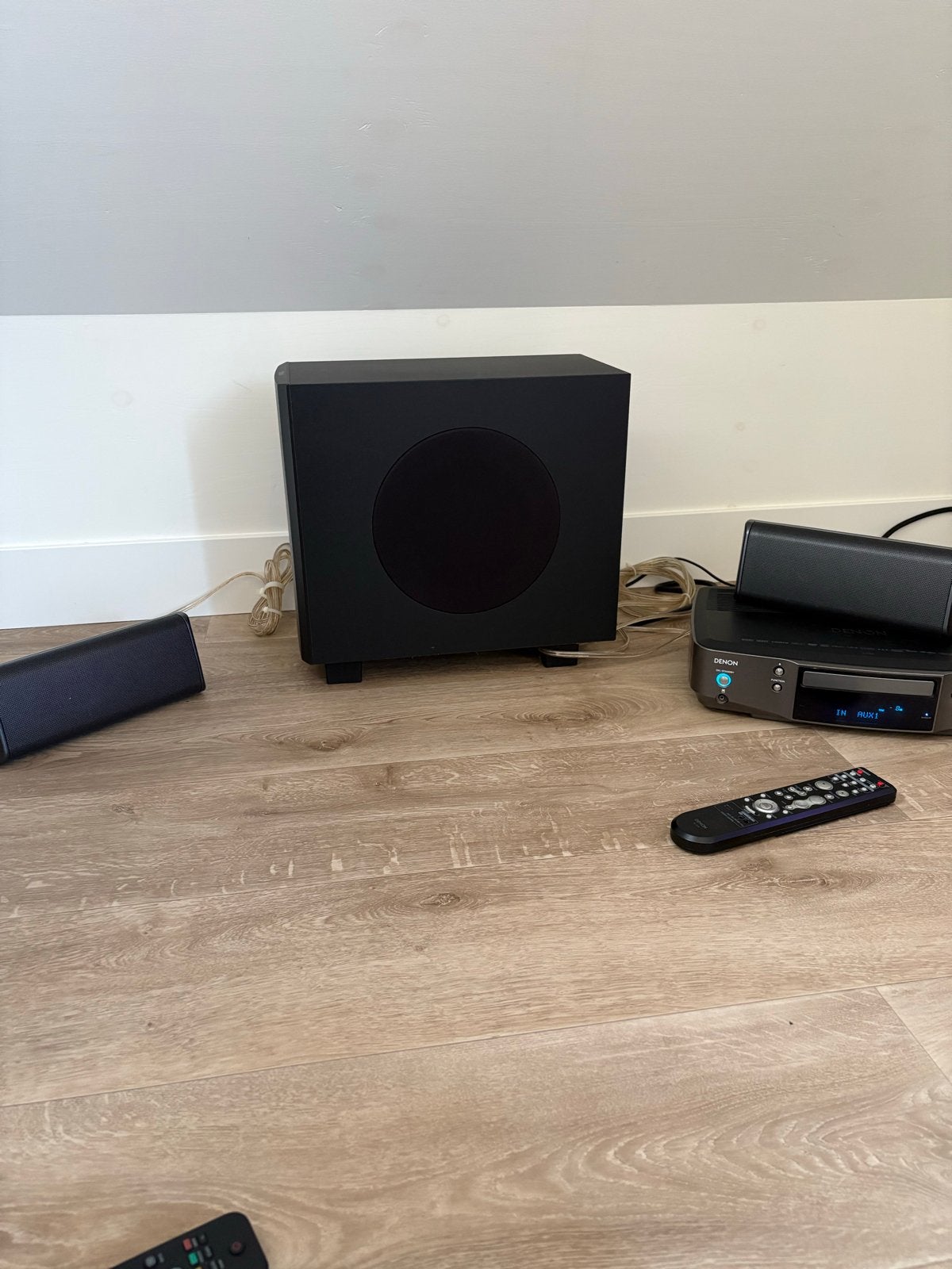 Denon S-102 Stereo met subwoofer en speakers, Ophalen, Denon, Losse componenten, Zo goed als nieuw