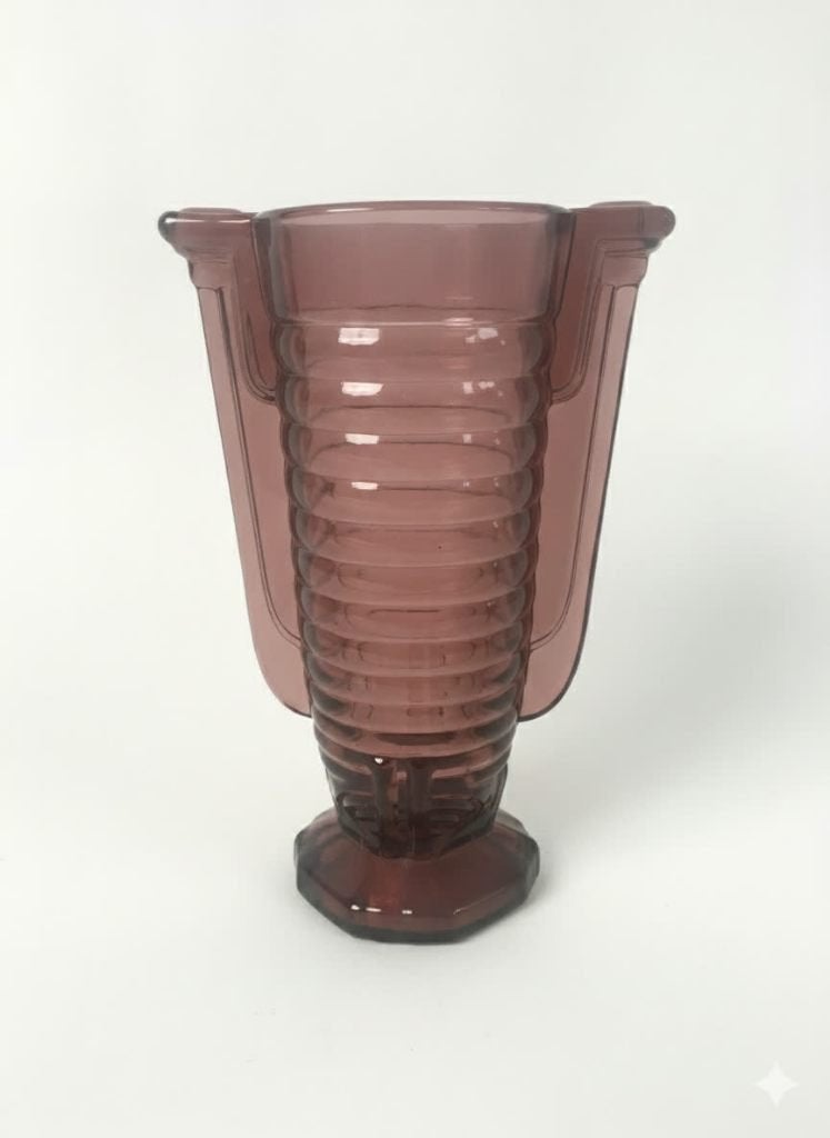 Val Saint Lambert vaas – Model 'Marcelle' (Art Deco), Ophalen of Verzenden