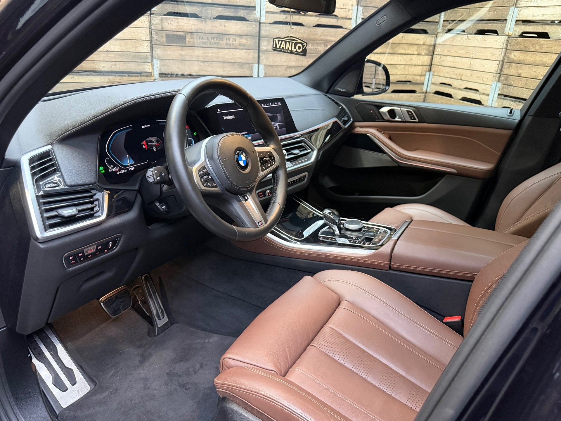 BMW X5 XDrive45e High Executive, Pano, 20"LM, Adptieve Cruis, Auto's, Dealer onderhouden, Gebruikt, Blauw, Adaptive Cruise Control