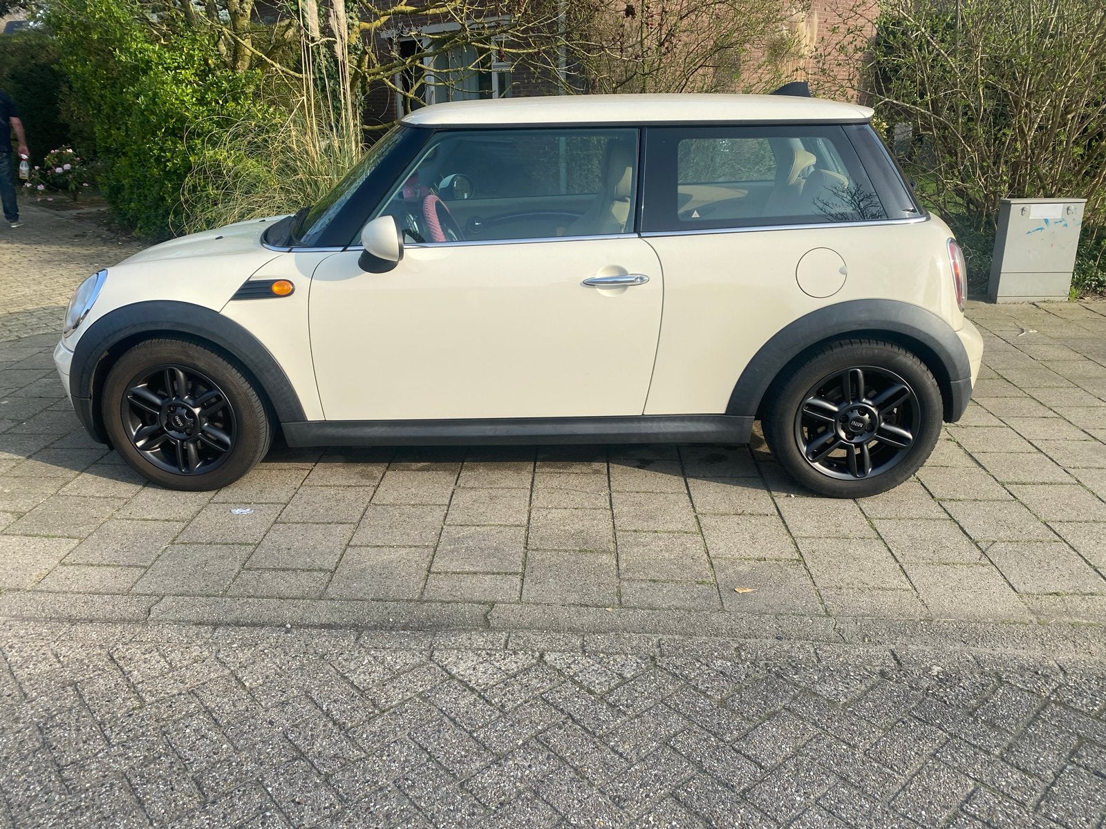 Mini (r56) 1.4 95pk 2008 Wit, Voorwielaandrijving, 4 stoelen, Origineel Nederlands, 19 km/l
