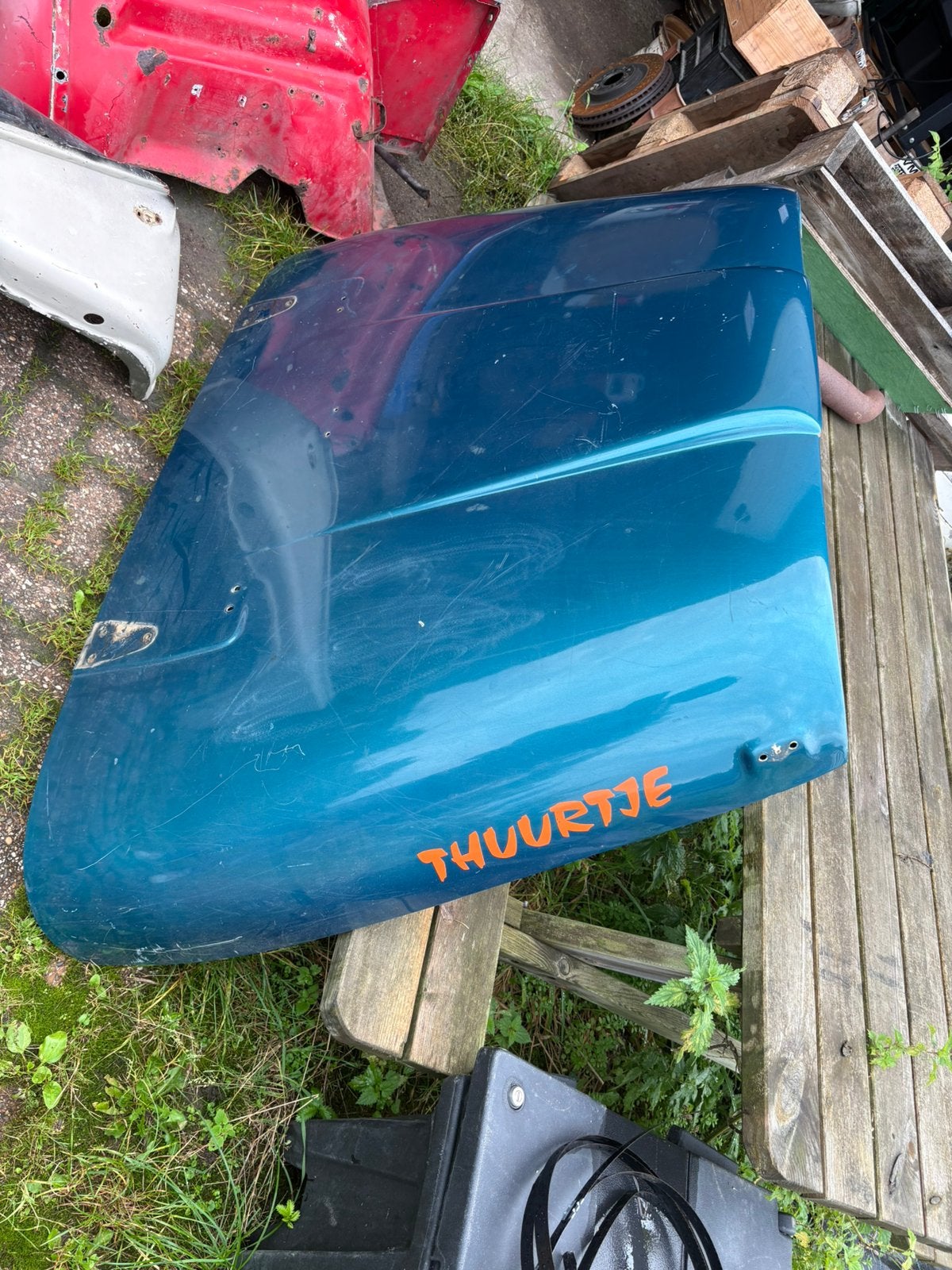 Motorkap jeep cj5-6-7-8 76-86, Gebruikt, Amc, Motorkap, Jeep