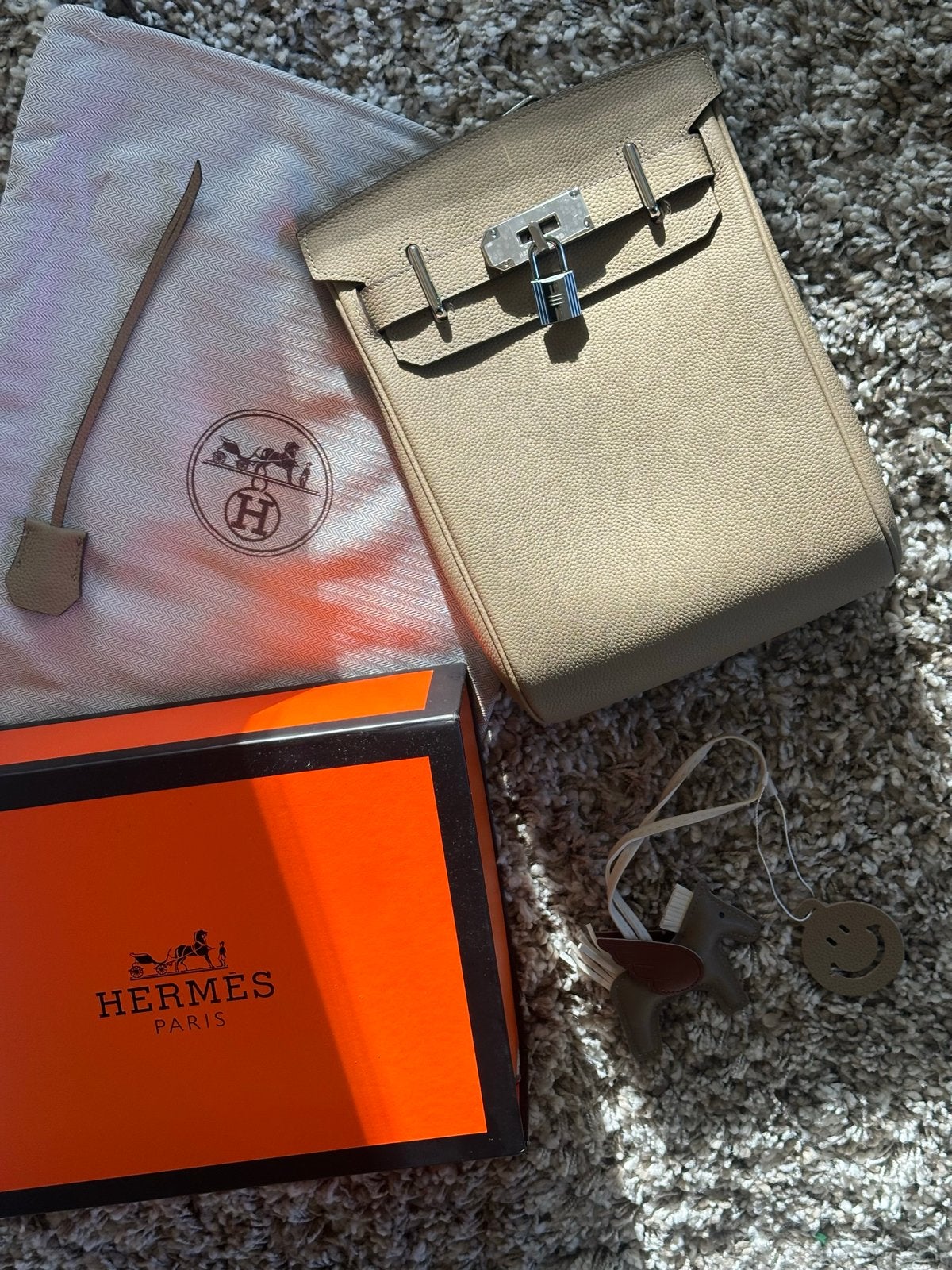 Hermes Slingbag - Stijlvolle en Praktische Schoudertas, Verzenden, Nieuw, Beige, Schoudertasje