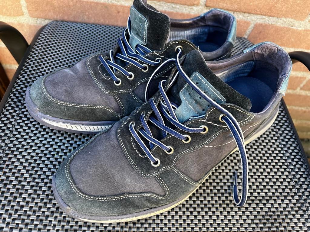Hush Puppies heren sneakers maat 45/ 11, Blauw, Ophalen of Verzenden, Sneakers of Gympen, Gedragen