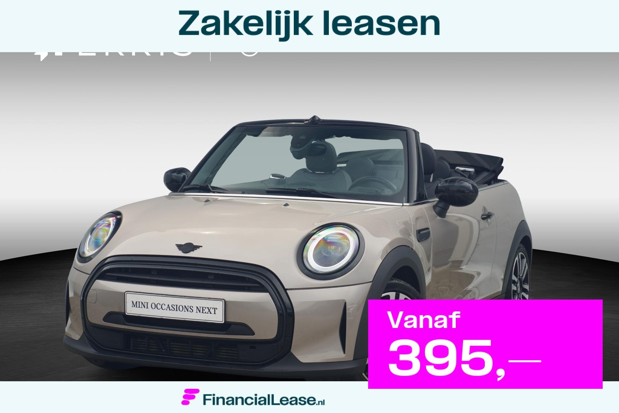 MINI Cabrio ONE Classic Uitvoering | Harman Kardon | Driving, Voorwielaandrijving, Gebruikt, 4 stoelen, Bedrijf