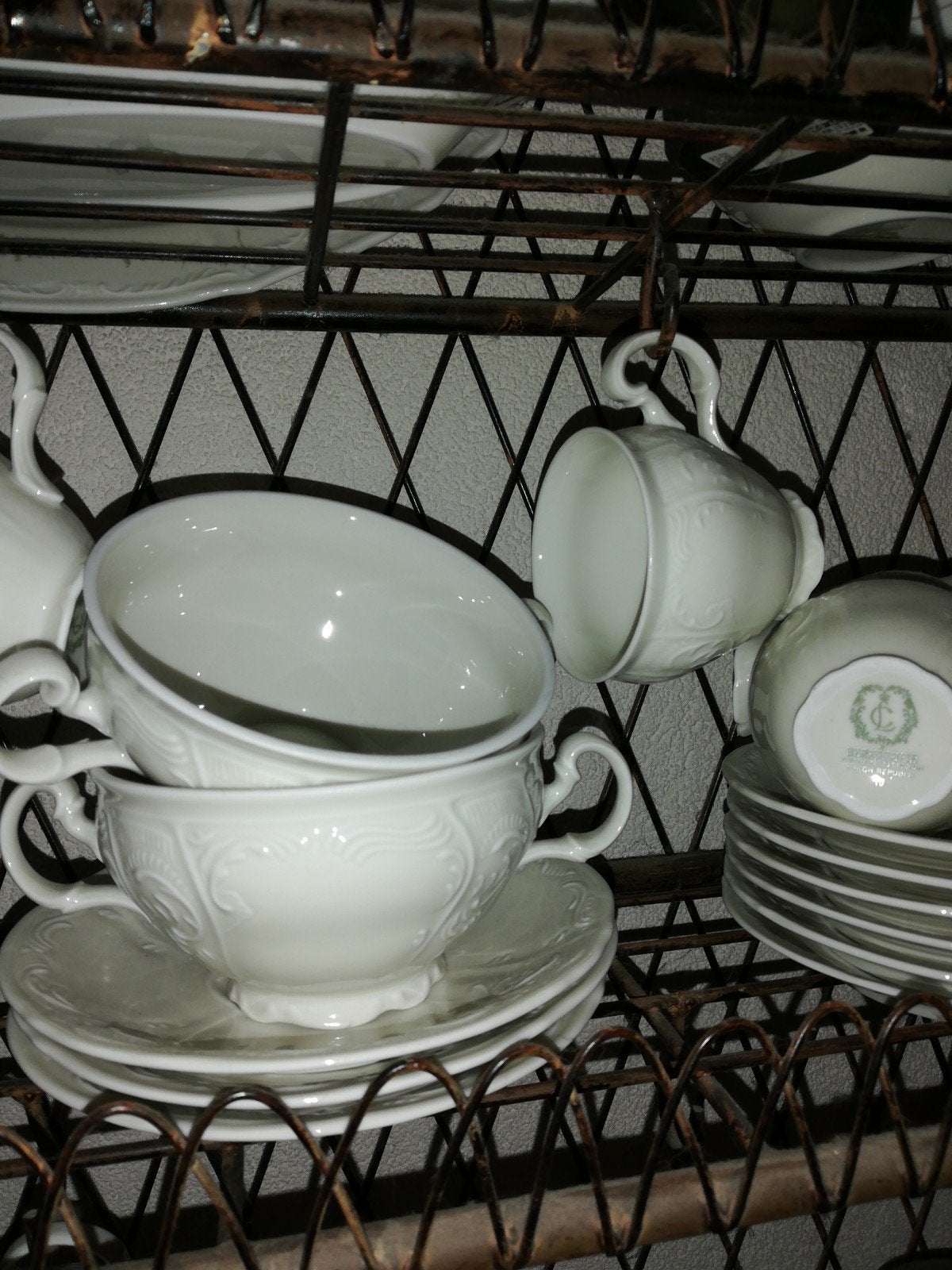 Bernadotte servies, Ophalen