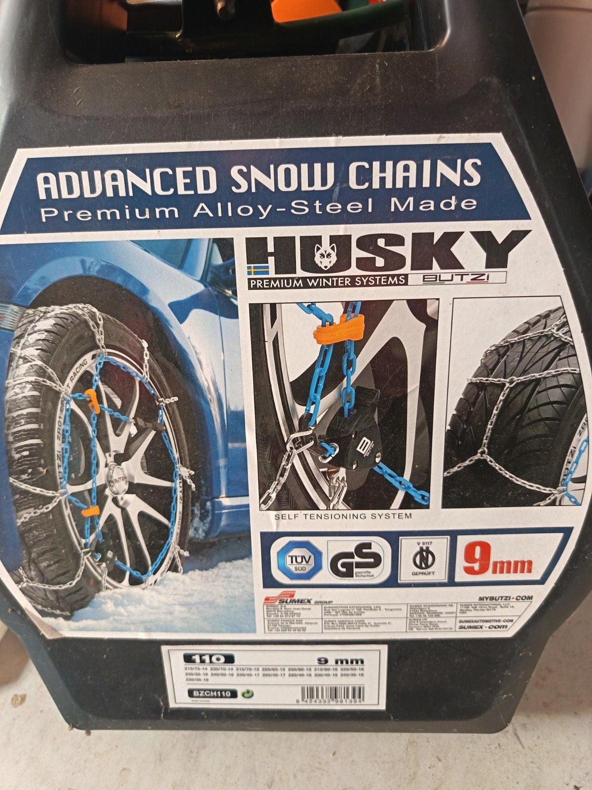 Husky Advanced Sneeuwkettingen 9mm - Nieuw in doos, Ophalen of Verzenden