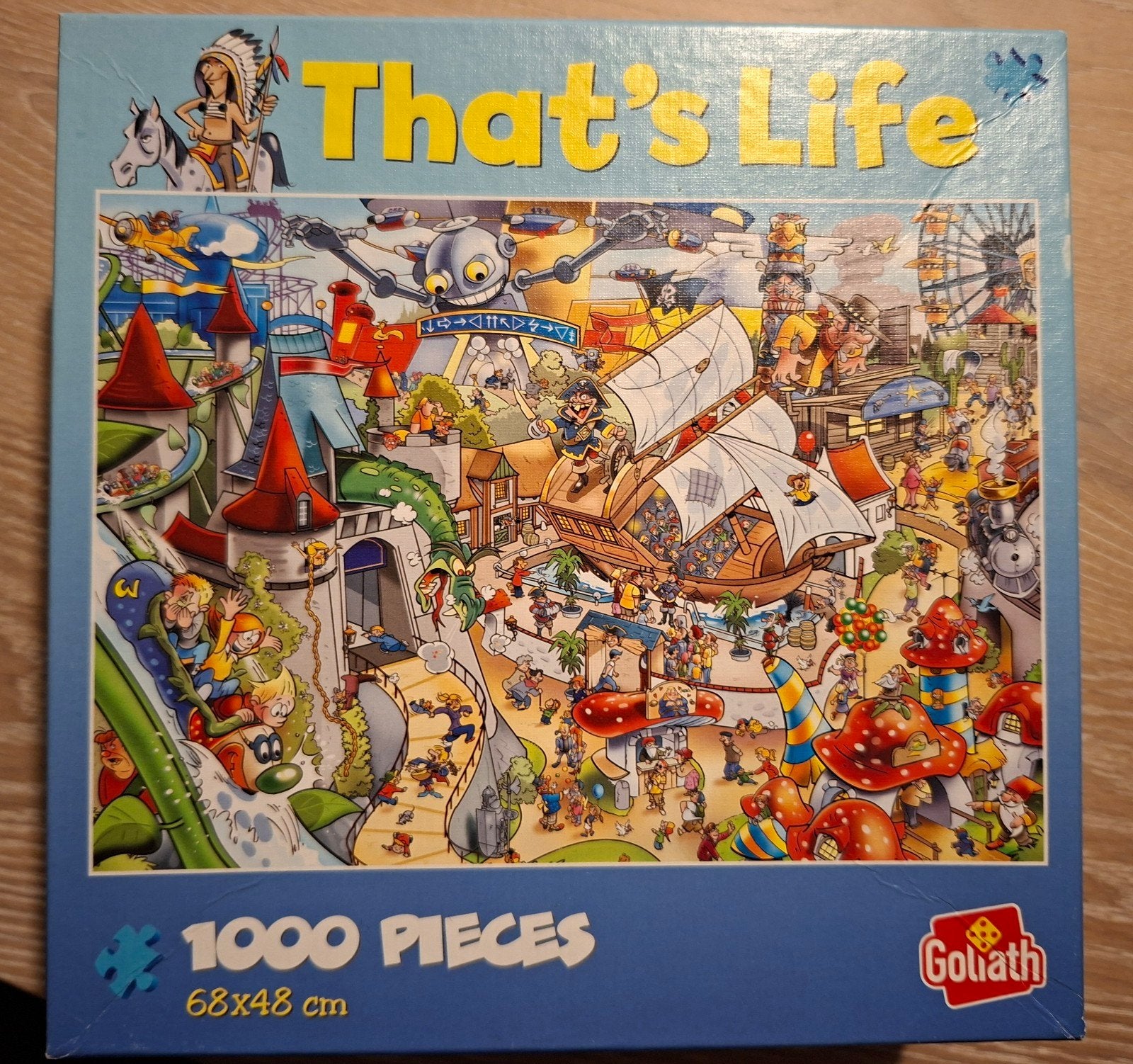 Puzzel That's Life 1000 stukjes, Ophalen, 500 t/m 1500 stukjes, Zo goed als nieuw, Legpuzzel