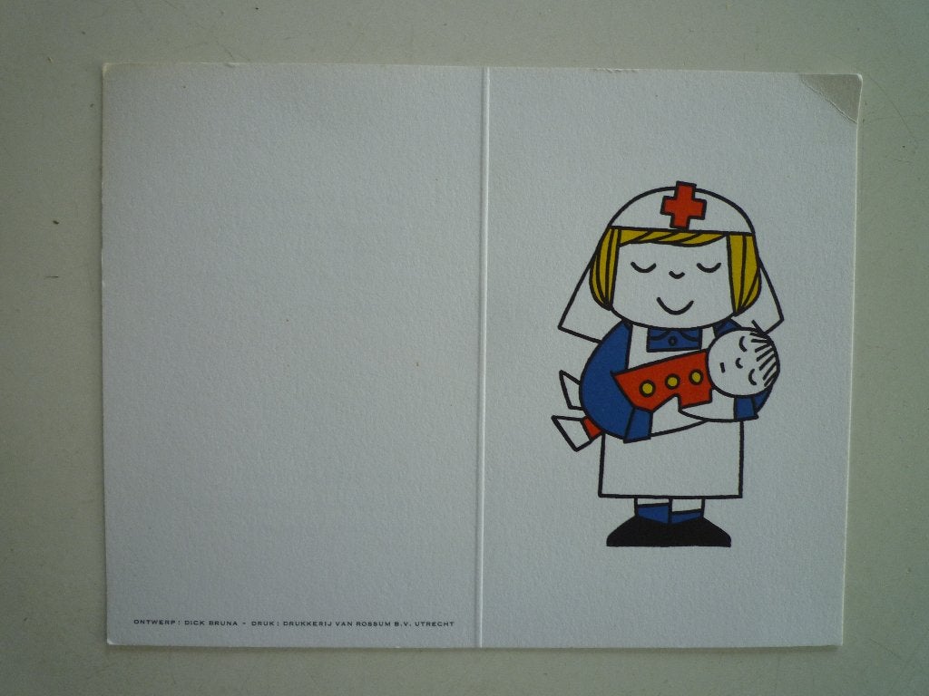 geboortekaartje Thijs 5 februari 1973 door Dick Bruna, Ophalen of Verzenden, 2000 tot heden