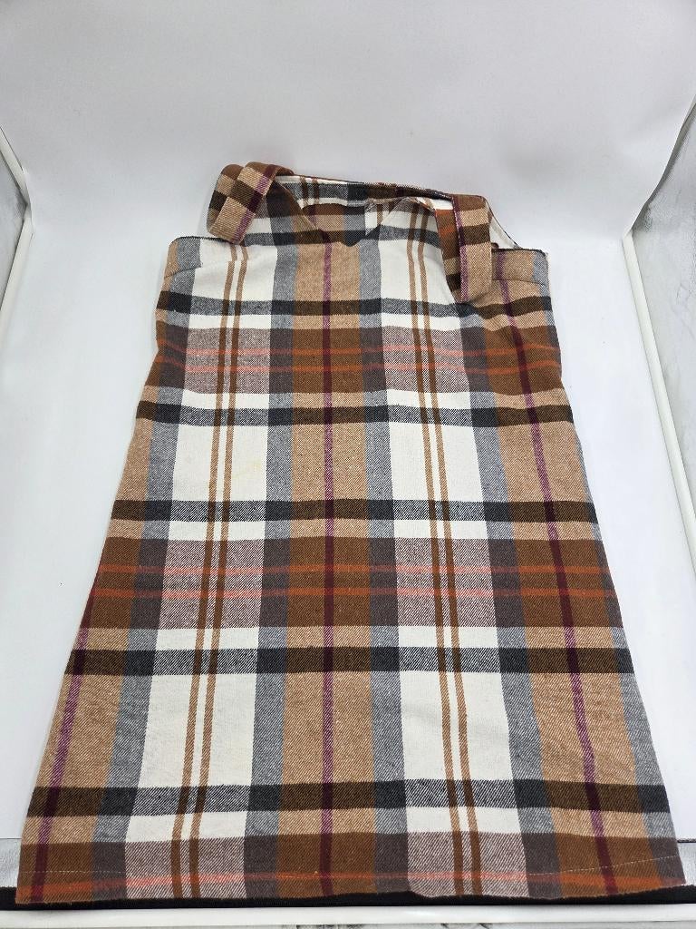 SHEIN Geruite Top / Jurk | Maat XL (EU 44) | Trendy, Bruin, Maat 46/48 (XL) of groter, Ophalen of Verzenden, Zo goed als nieuw