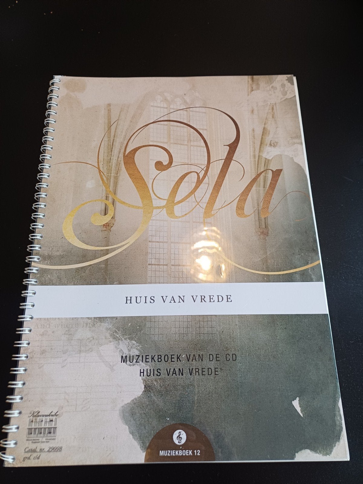 Sela - Huis van Vrede Muziekboek (Klavarskribo), Overige soorten, Ophalen of Verzenden, Zo goed als nieuw, Religie en Gospel