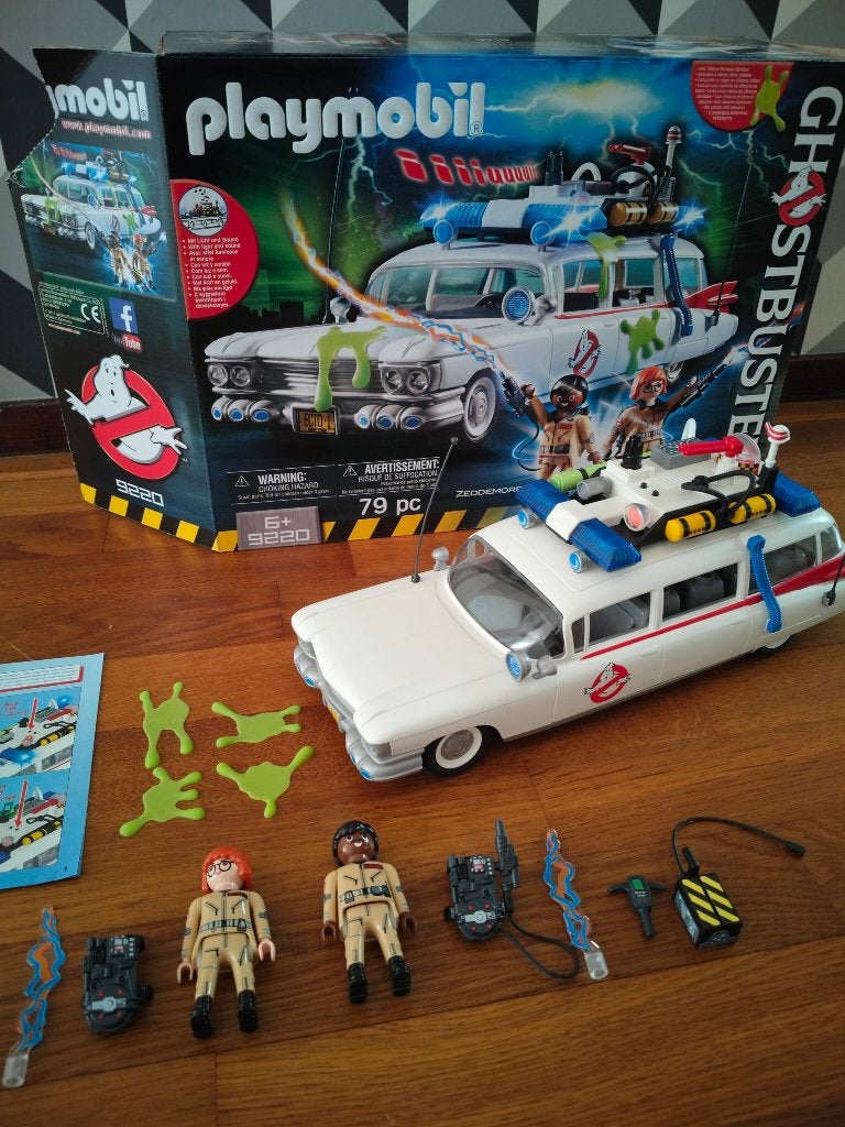 Playmobil 9220 Ghostbusters Ecto-1, Ophalen, Complete set, Voertuig, Zo goed als nieuw