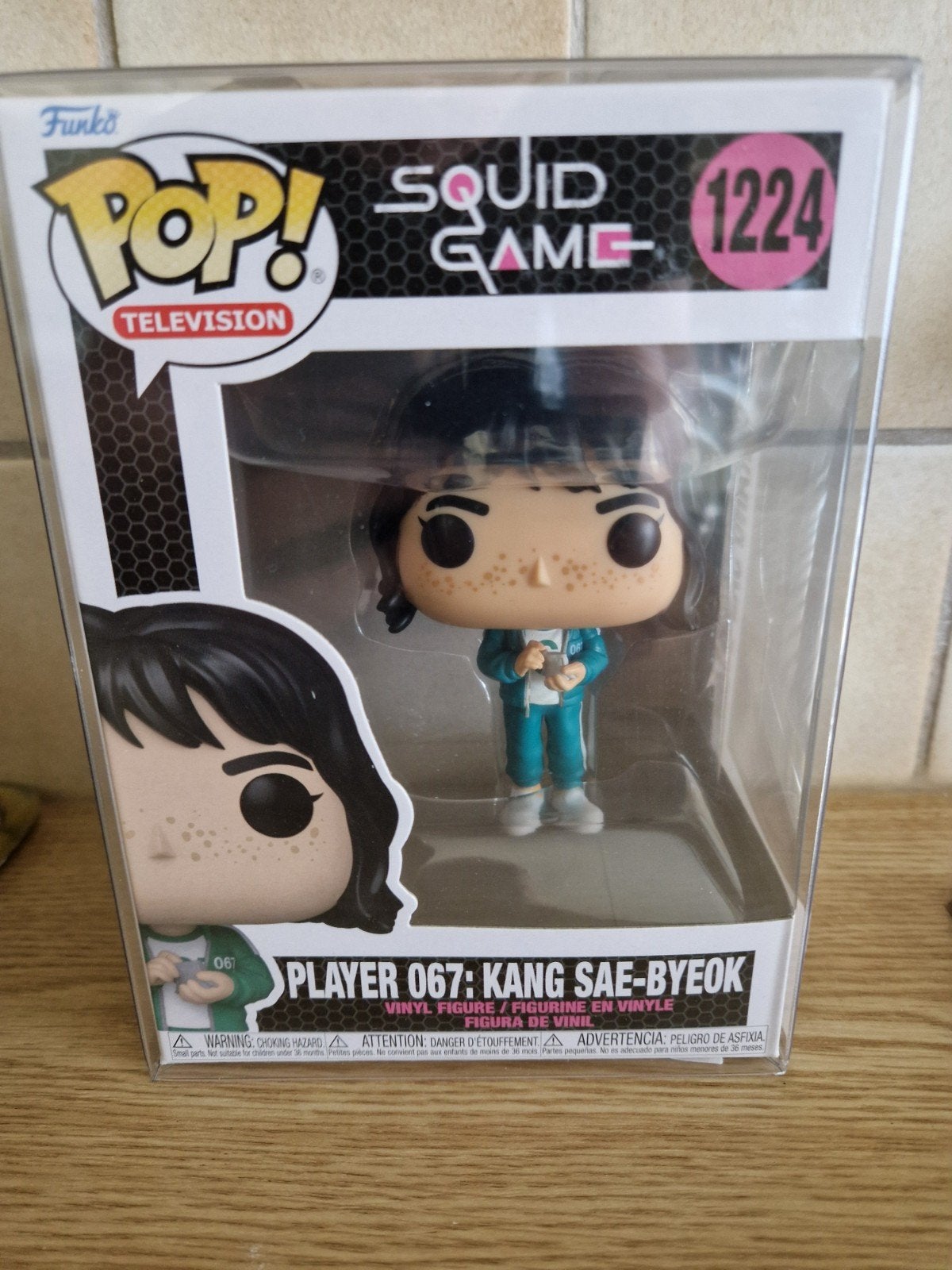 funko pop player 067 Kang sae byeok nr 1224 squid game, Ophalen of Verzenden, Nieuw