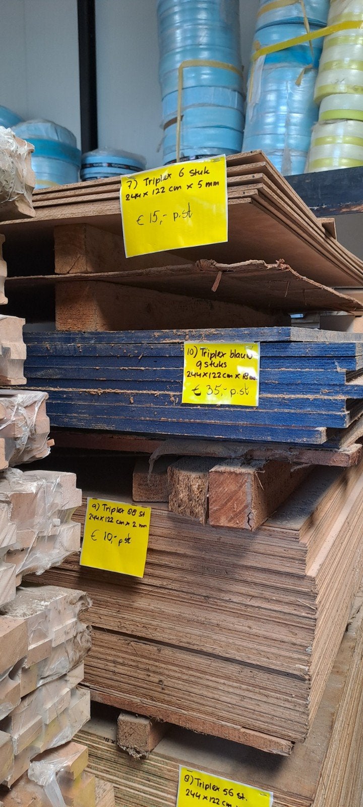 Multiplex. Triplex en mdf platen verschillende maten, Ophalen, Minder dan 25 mm, Pallet, Minder dan 200 cm