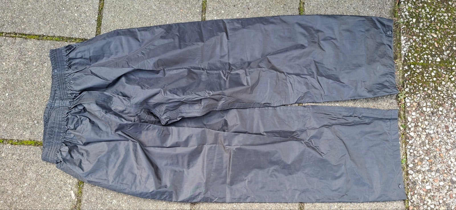 Donkere regenbroek - Maat 164, Ophalen of Verzenden, Gebruikt, Regenbroek, Dames