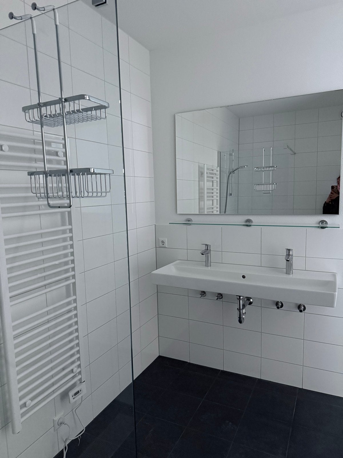 Nieuwe Villeroy & Boch Collaro Dubbele Wastafel 120x47cm, Ophalen, 100 tot 150 cm, Nieuw, Wasbak of Wastafel