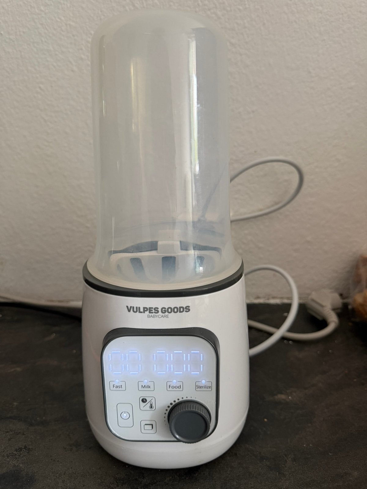 Vulpes Goods Babycare flessenwarmer en sterilisator, Ophalen, Zo goed als nieuw, Sterilisator