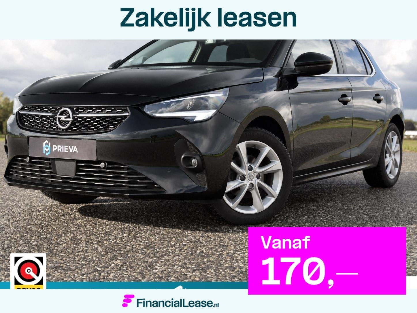 Opel Corsa 1.2 PureTech Sport 75pk | Panoramadak | Camera |, Voorwielaandrijving, Dealer onderhouden, Gebruikt, Zwart
