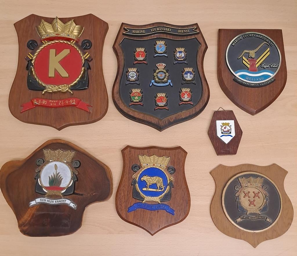 Wapenschildjes, Ophalen of Verzenden, Landmacht, Nederland