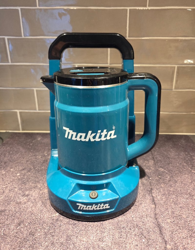Makita waterkoker DKT360 - (zonder accu's), Doe-het-zelf en Verbouw, Gereedschap | Handgereedschap, Ophalen of Verzenden, Zo goed als nieuw