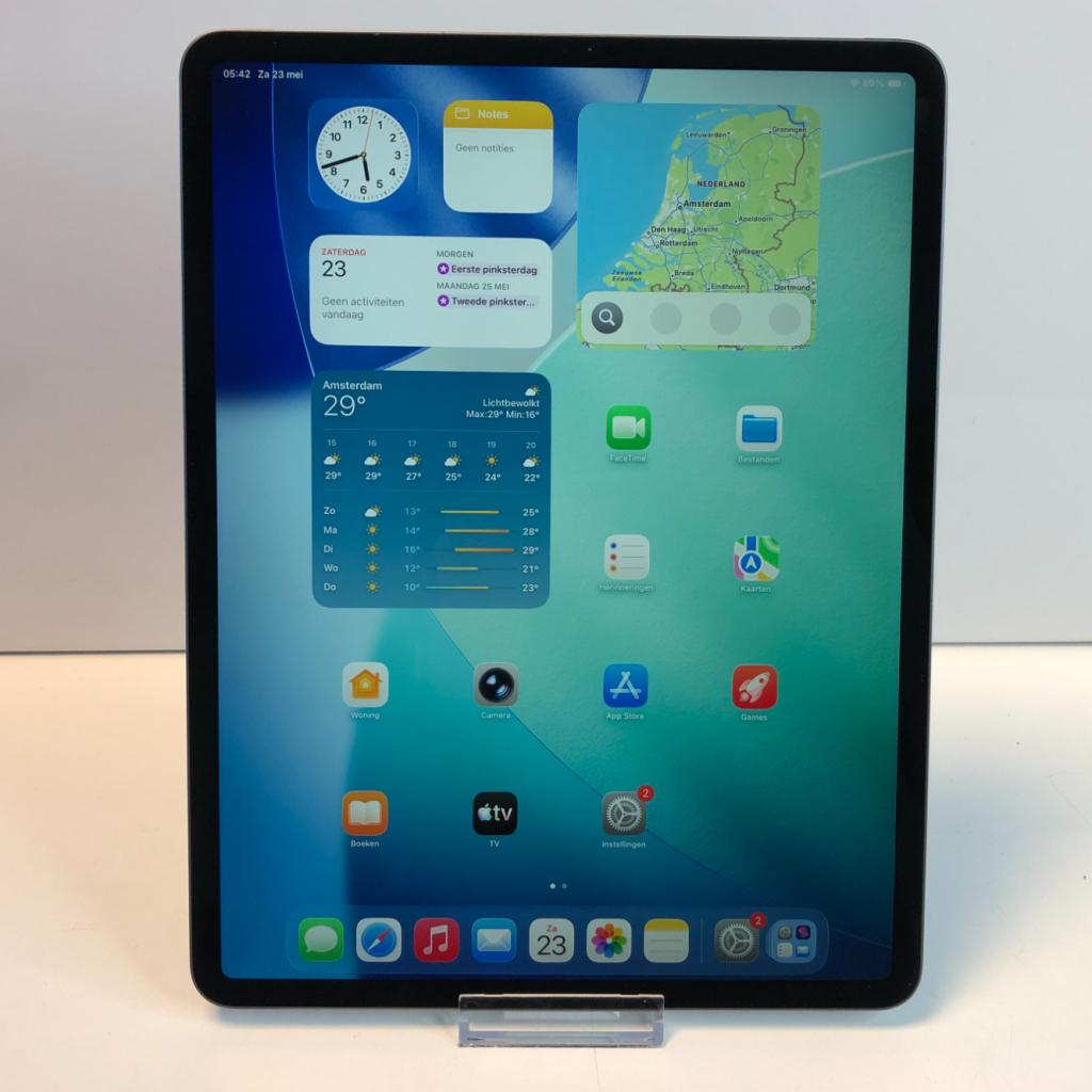 Apple iPad Pro 2020 12.9 inch 128GB Grijs Wifi | 89%, Apple, Gebruikt, Support@apple.com, One Apple Park Way
Cupertino, CA 95014
United States