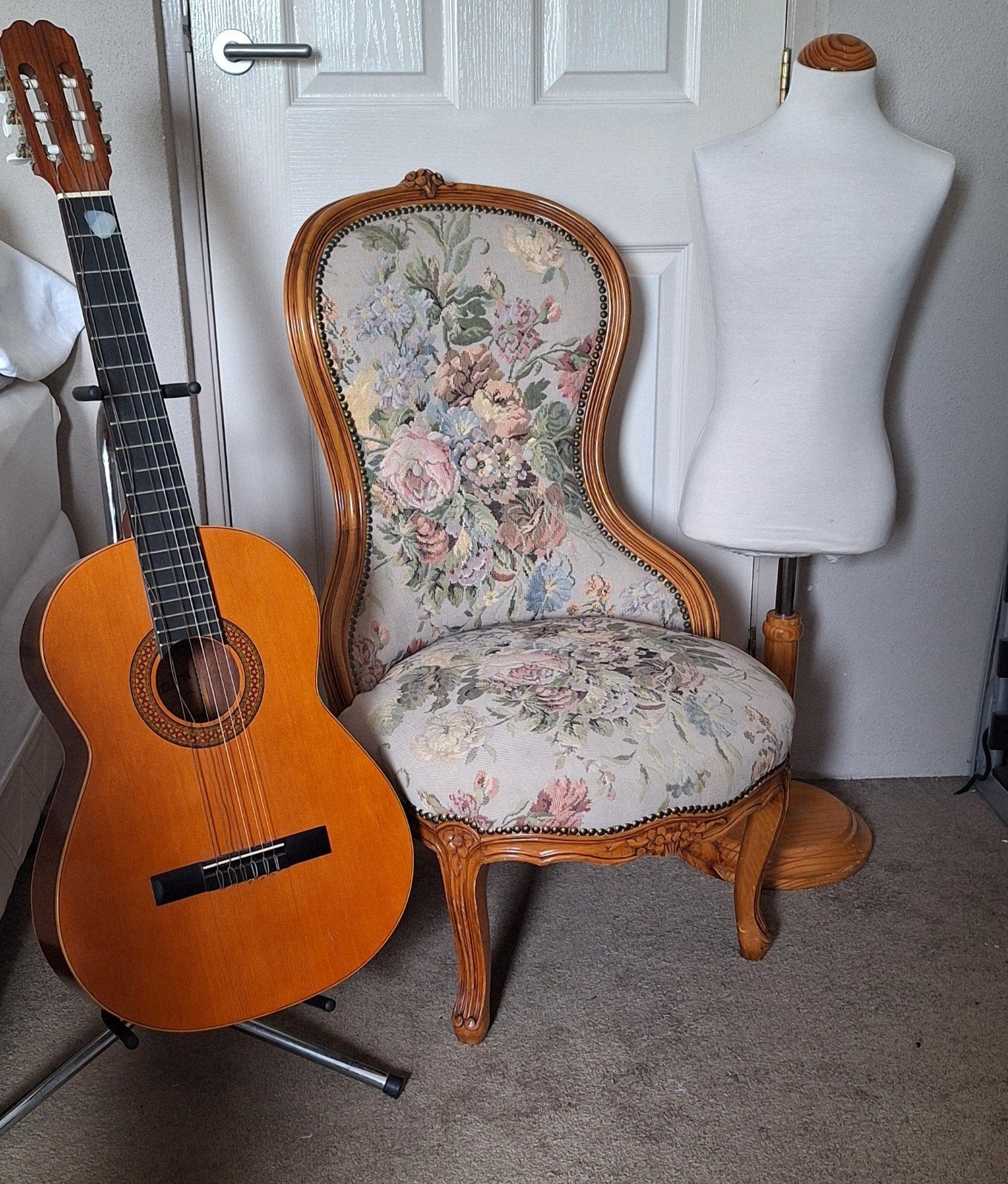 Barok fauteuil, Ophalen