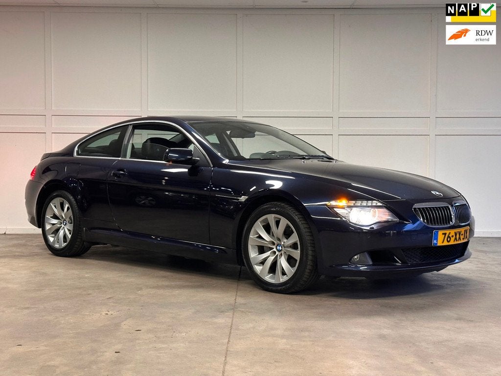 BMW 6-serie 650i High Executive / 2007 /, Auto's, BMW, Bedrijf, Te koop, 6-Serie, ABS, Airbags, Airconditioning, Alarm, Automatische klimaatregeling