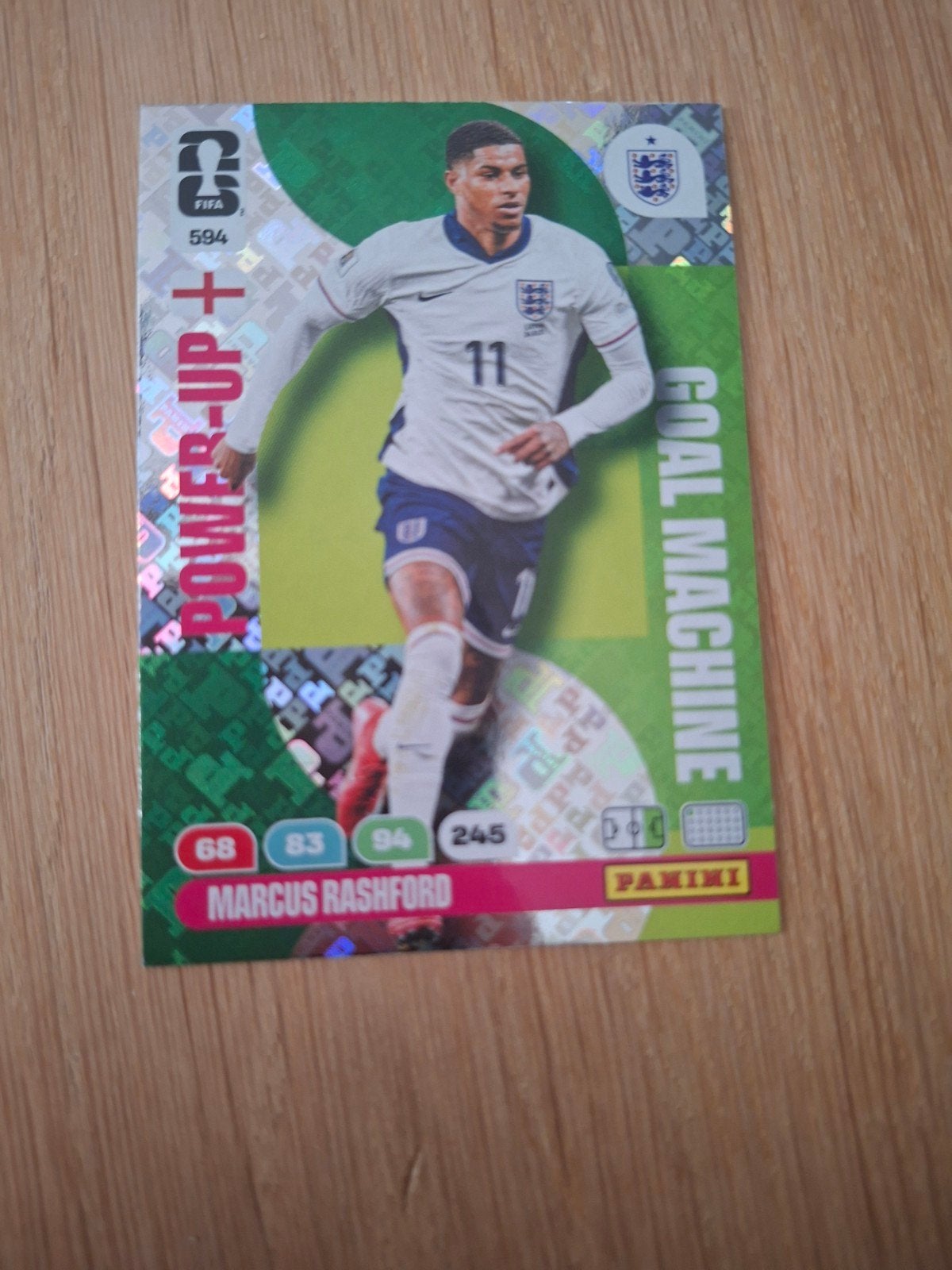 Panini FIFA 365 Adrenalyn XL Marcus Rashford Kaart, Ophalen of Verzenden, Zo goed als nieuw, Buitenlandse clubs, Spelerskaart