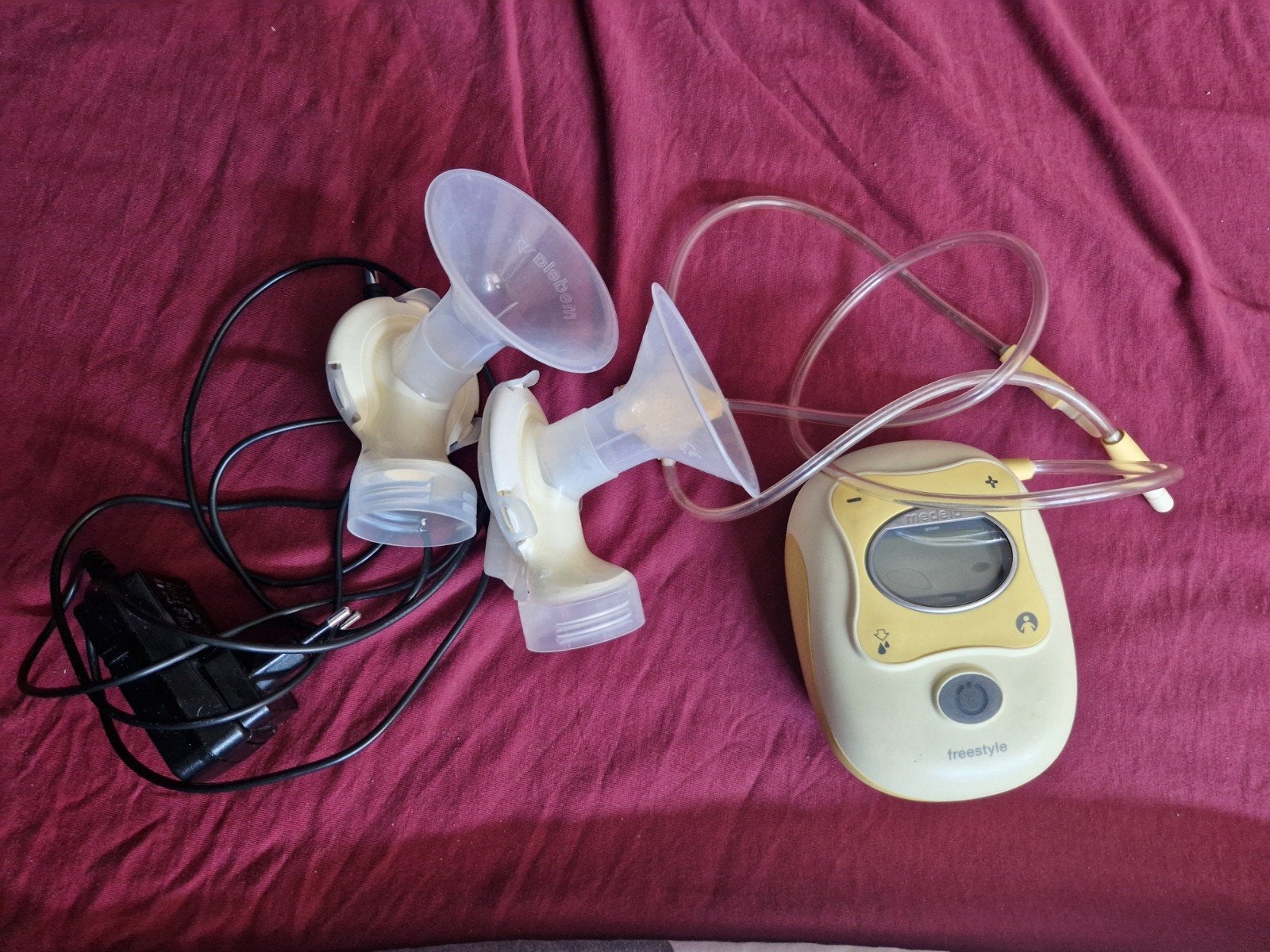 Medela dubbele kolf, Ophalen, Gebruikt