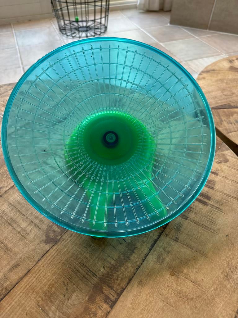 Hamster loopwiel looprad, Dieren en Toebehoren, Knaagdieren en Konijnen | Toebehoren, Ophalen of Verzenden, Gebruikt, Loopwiel of Rad