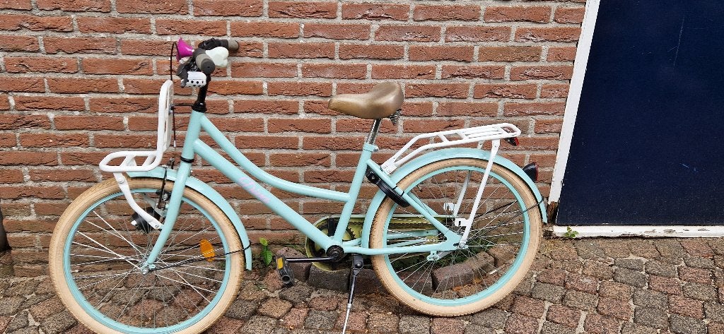 Meisjes fiets Diva 22 inch, Fietsen en Brommers, Ophalen, Terugtraprem, 22 inch, Gebruikt