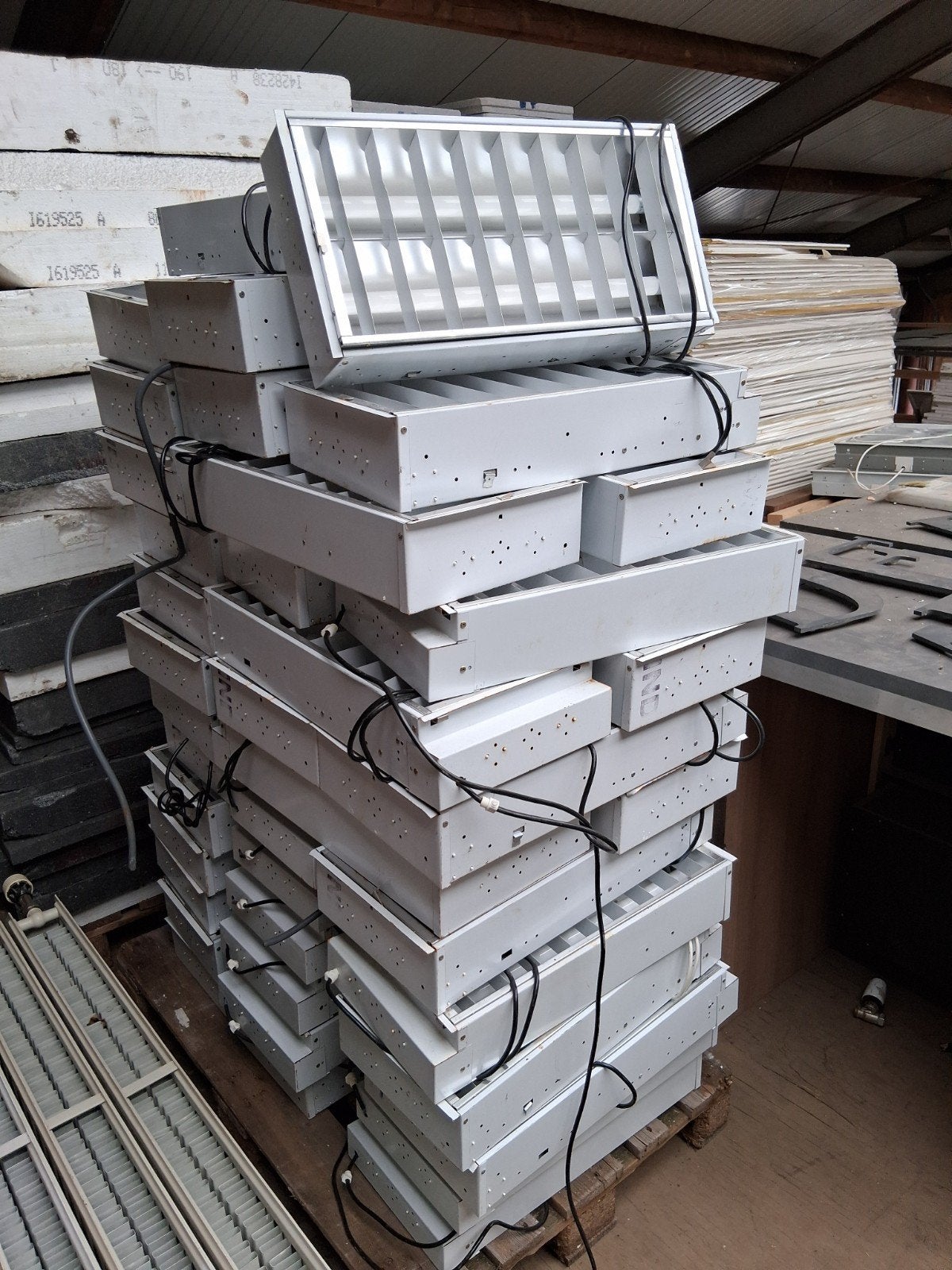 Stapel inbouw tl lampen circulair, Ophalen, Gebruikt, Minder dan 50 watt
