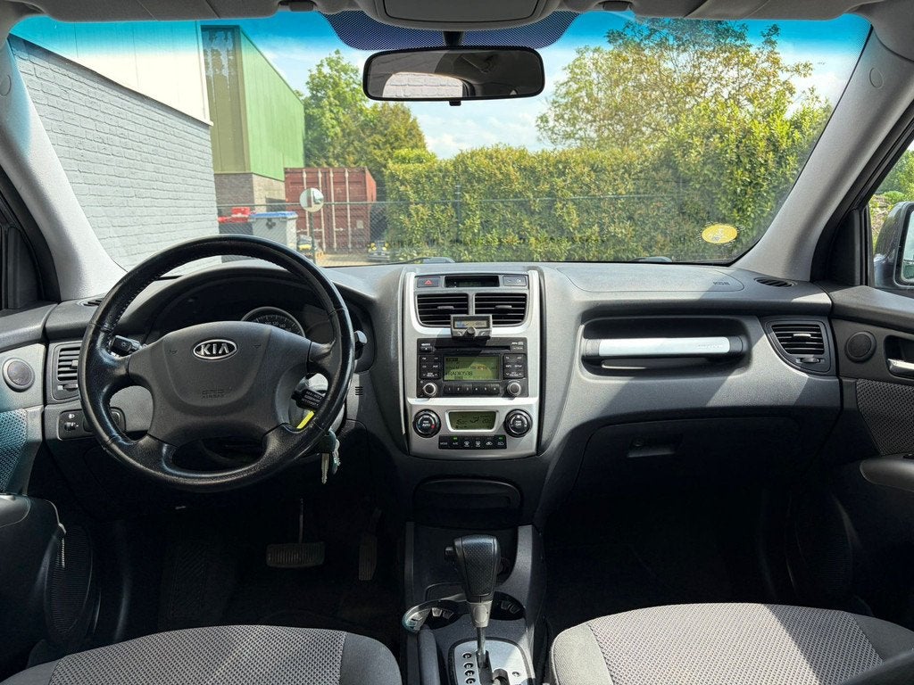 Kia Sportage 2.7-V6 Automaat X-executive 4WD Trekhaak Ecc Cr, Auto's, Automaat, Stof, Zwart, 2656 cc