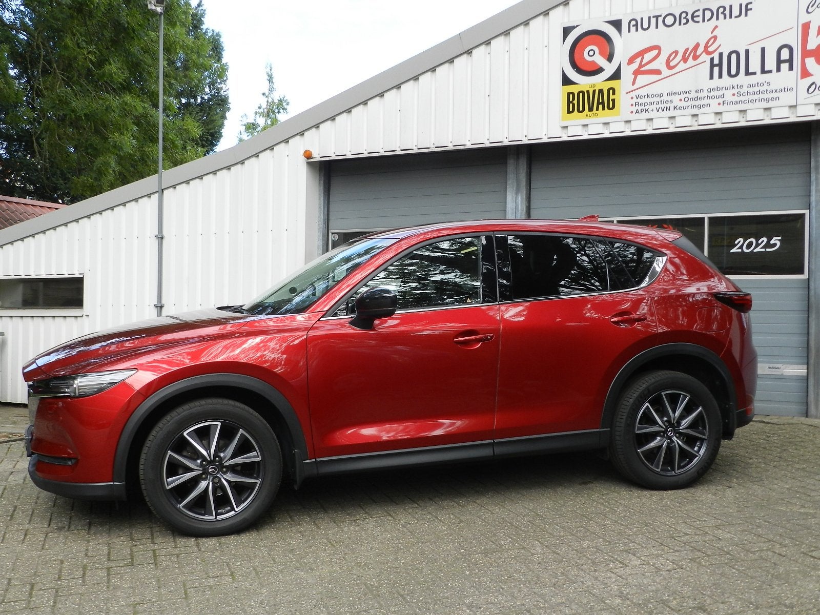 Mazda CX-5 2.5 SkyActiv-G 194 GT-M 4WD Apple Android 360Came, Auto's, Automaat, Dealer onderhouden, Gebruikt, 4 cilinders
