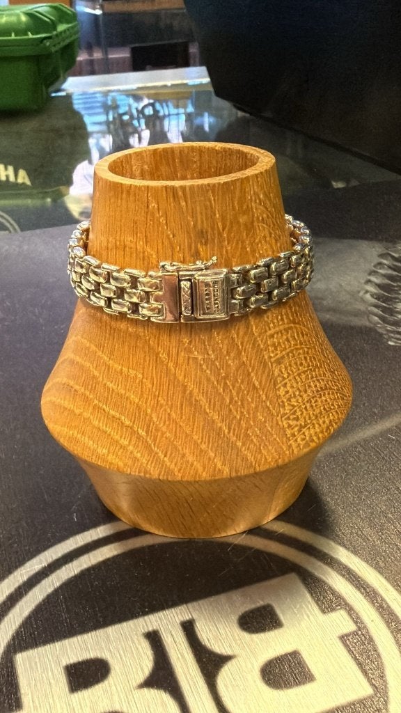 BUDDHA TO BUDDHA ARMBAND TYPE 074 E SUZANNE FLAT € 199,95, Ophalen of Verzenden, Zo goed als nieuw, Zilver, Zilver