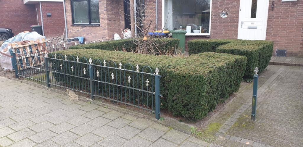 Gegalvaniseerd Hekwerk (geen roest! wel schilderbeurt nodig), Ophalen, IJzer
