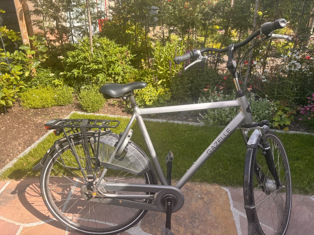 Gazelle herenfiets, Fietsen en Brommers, Fietsen | Heren | Herenfietsen, Ophalen, Versnellingen, Zo goed als nieuw, 57 tot 61 cm