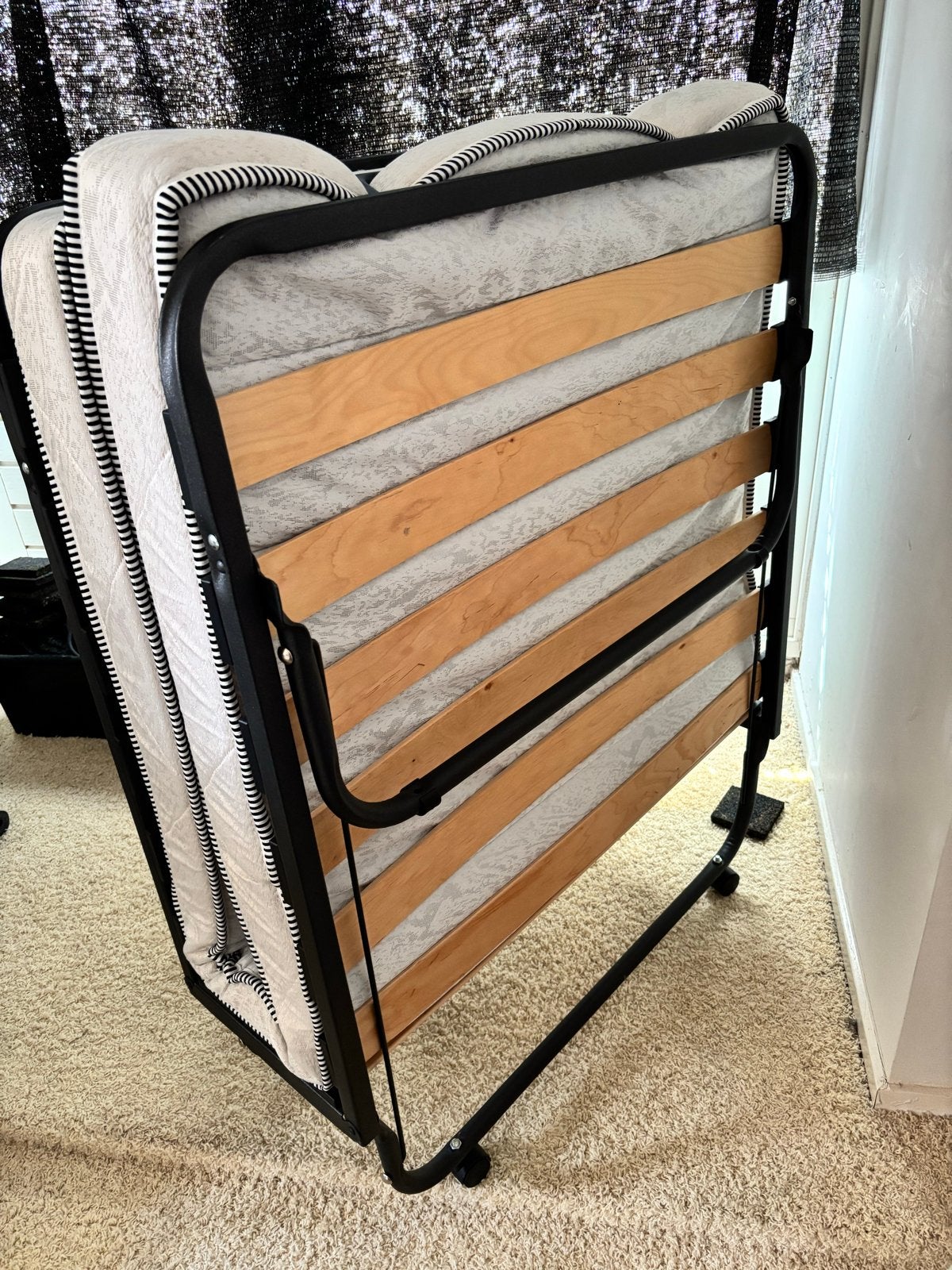 Opklapbed 1 persoons, zo goed als nieuw, Ophalen, 90 cm, Eenpersoons, Zo goed als nieuw