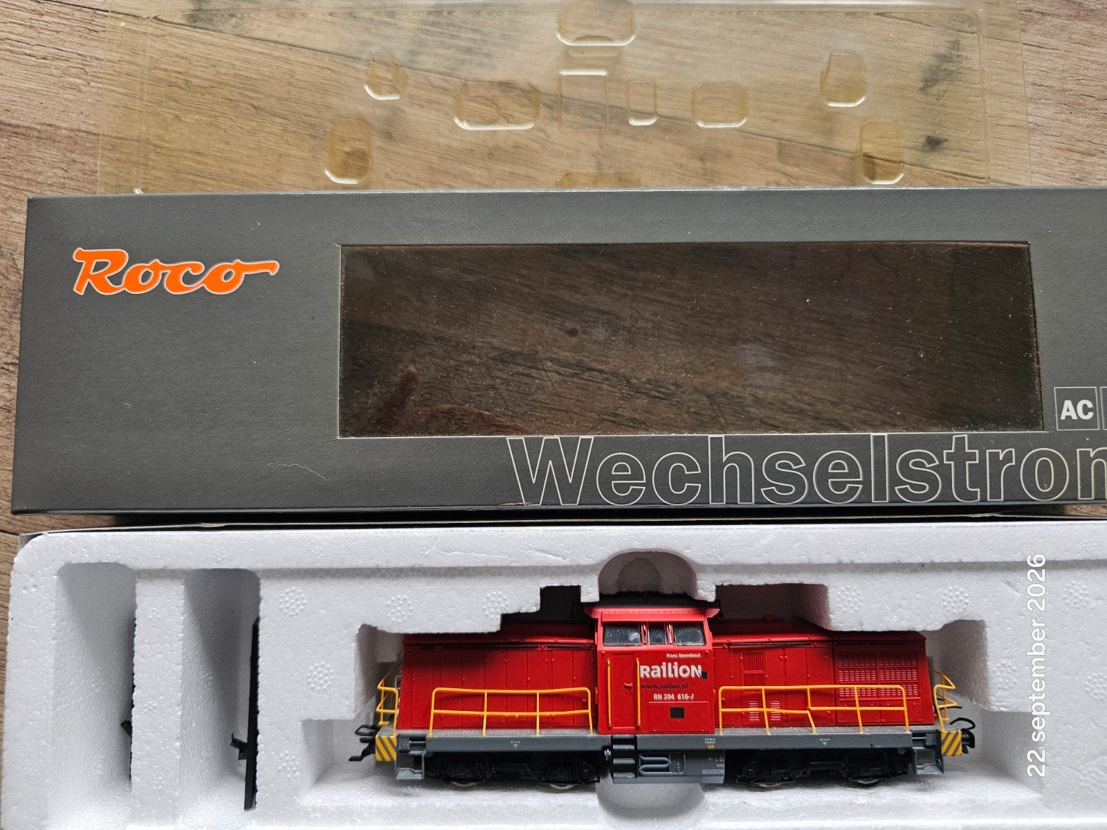 Roco H0 Railion NS Locomotief (Gelijkstroom), Gebruikt, Ophalen of Verzenden, NS, Roco