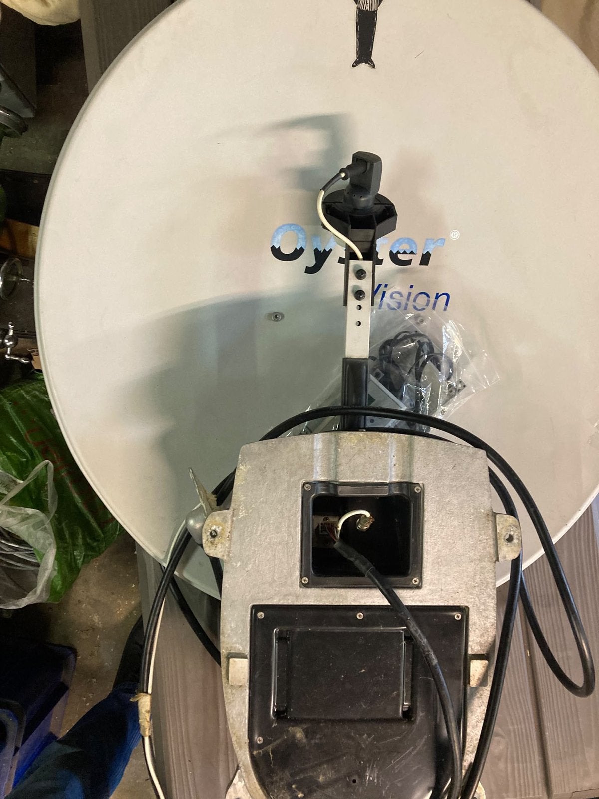 Oyster Vision schotelantenne, Audio, Tv en Foto, Ophalen of Verzenden, Gebruikt, (Schotel)antenne, Overige merken